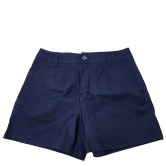 Columbia Women’s Sun Drifter Stretch Chino Shorts – Size 4, Navy – NWOT - Picture 1 of 6